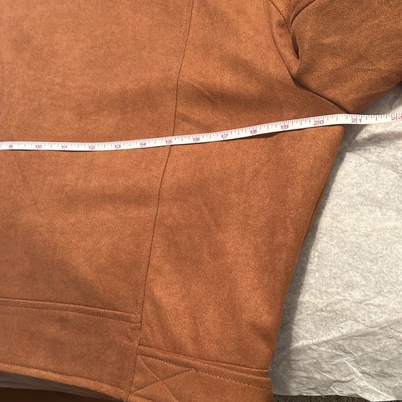 Ellison L Faux Suede Jacket - Picture 11 of 15